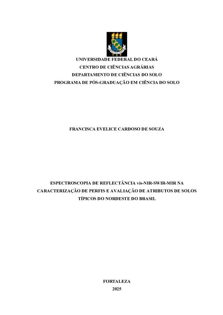 thumbnail of ESPECTROSCOPIA DE REFLECTÂNCIA vis-NIR-SWIR-MIR NA